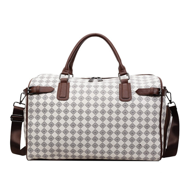 Sporty travel bag with multiple compartments and reinforced carrying handles Stornfield