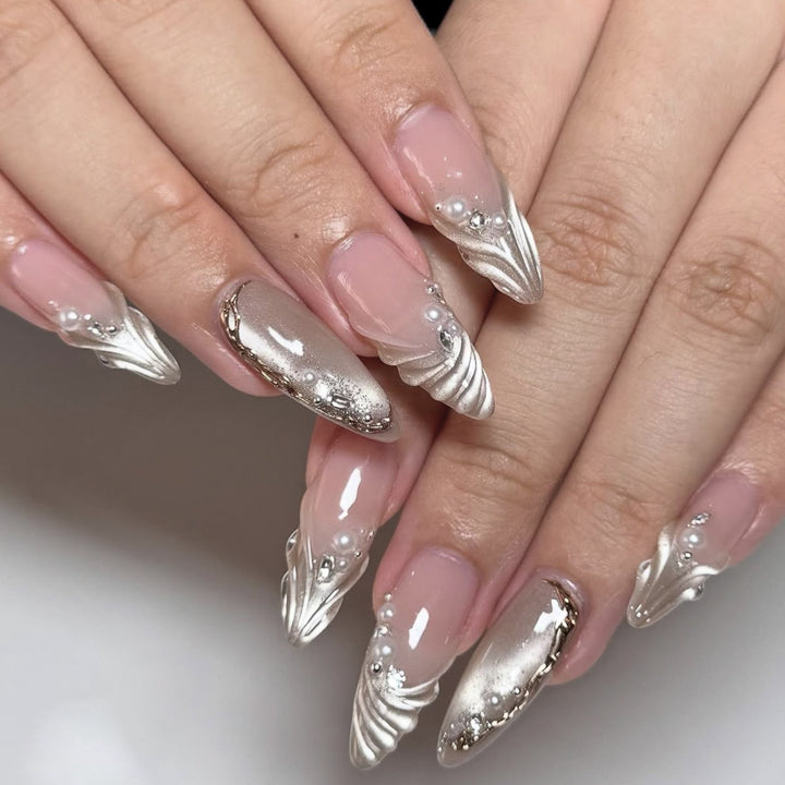 Elegant Sculpted Nail Art Extensions Stornfield