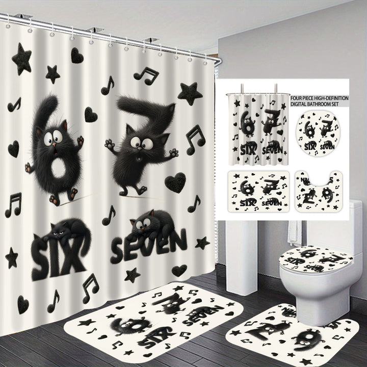 Colorful Dessert-Themed Bathroom Set Stornfield