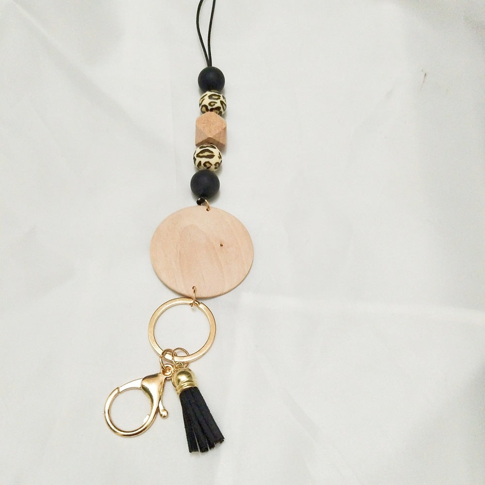 Beaded Keychain Lanyard with Decorative Tassel Stornfield