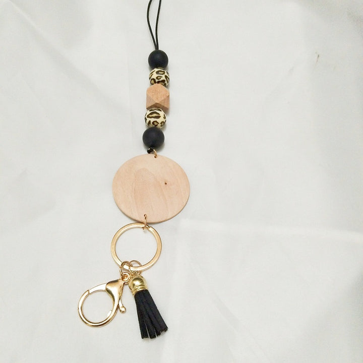 Beaded Keychain Lanyard with Decorative Tassel Stornfield