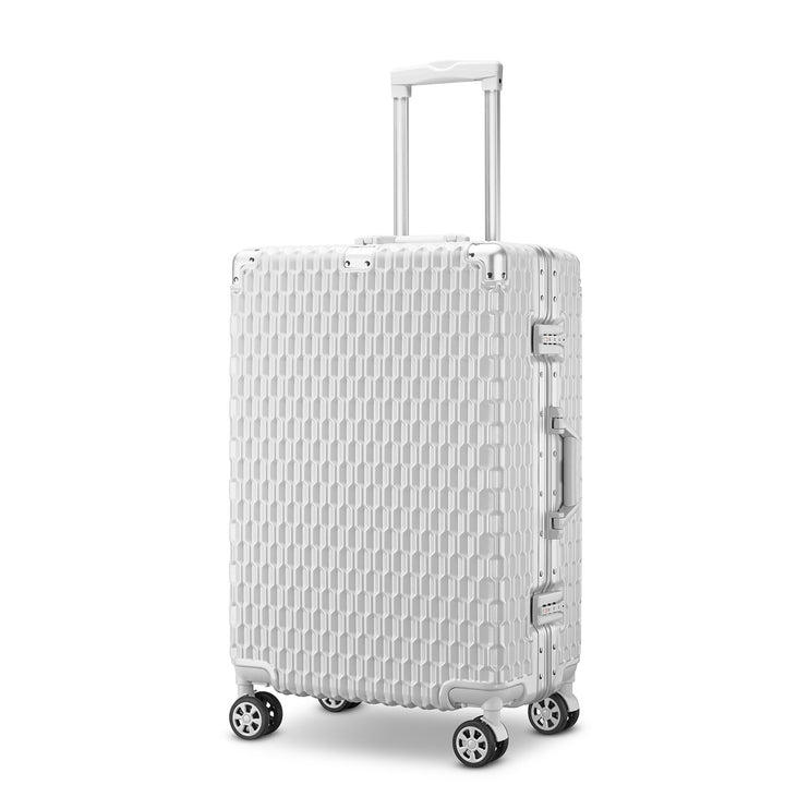 Unisex Honeycomb Textured Hard Shell Travel Suitcase Stornfield
