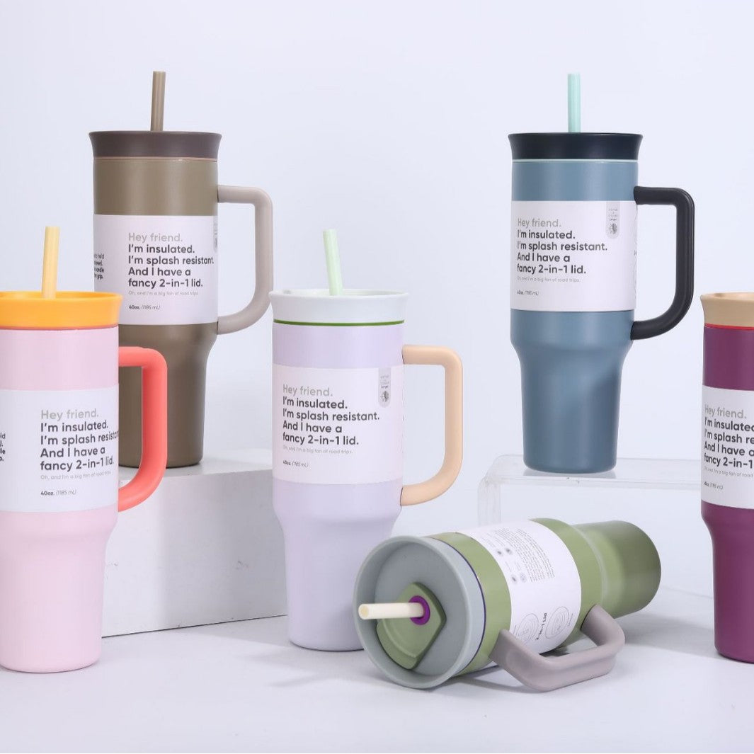 Women's insulated mug with 2-in-1 lid Stornfield