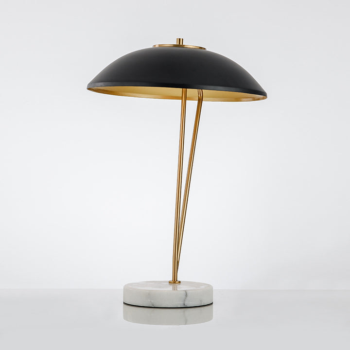 Modern Table Lamp with Geometric Base