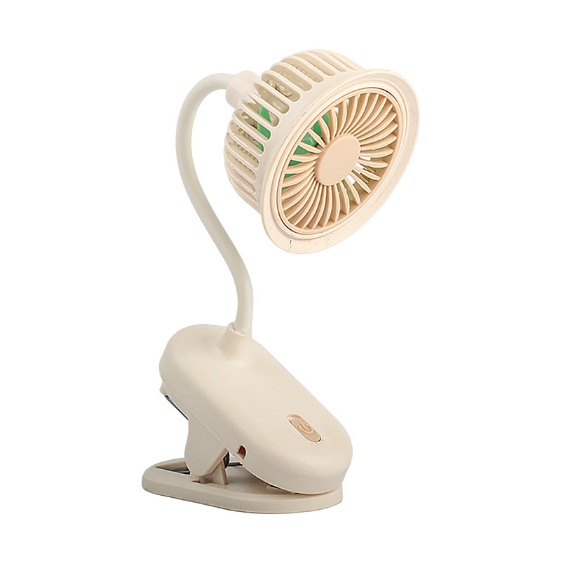 Ladies flexible adjustable clamp lamp with fan function Stornfield
