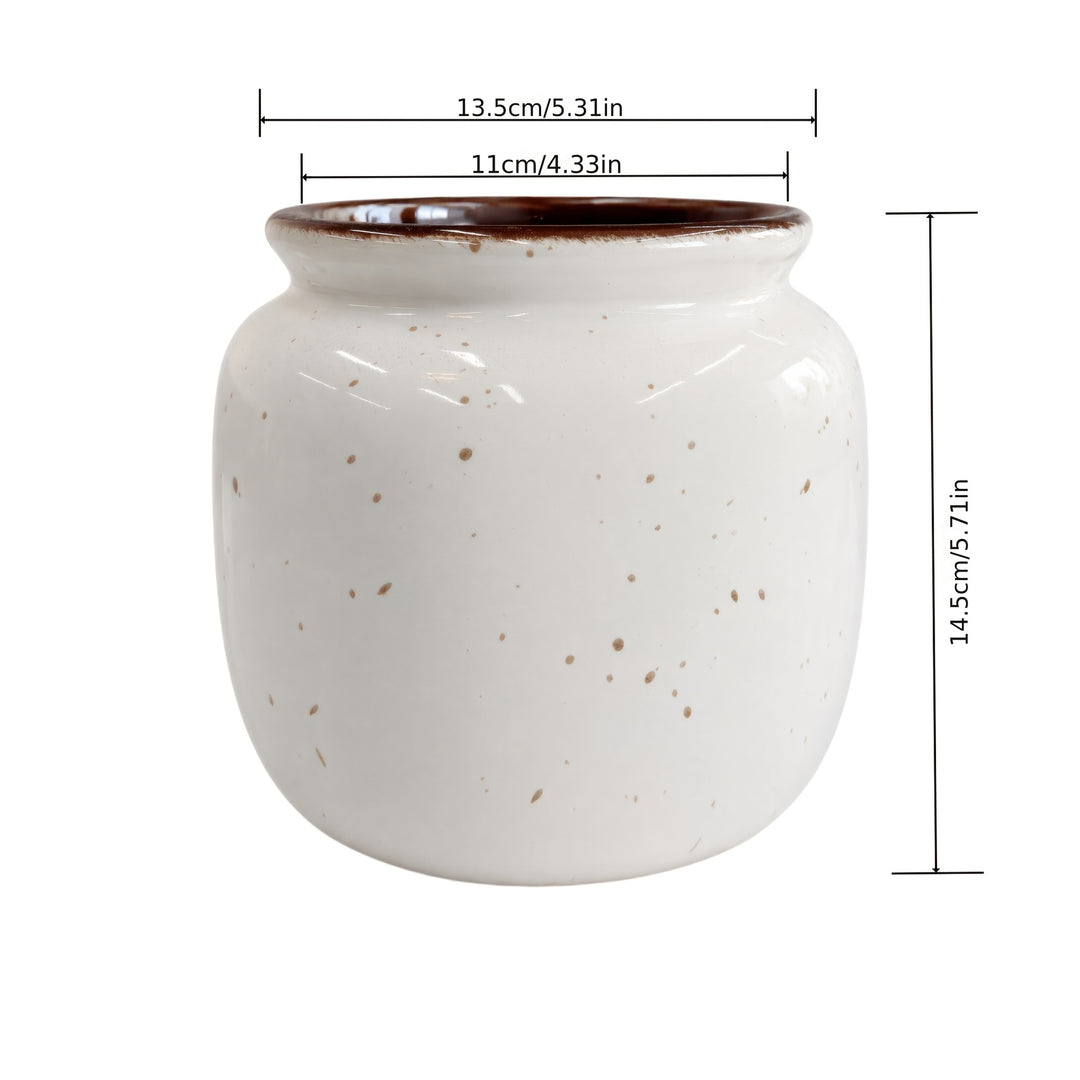 Decorative ceramic flower vase Stornfield