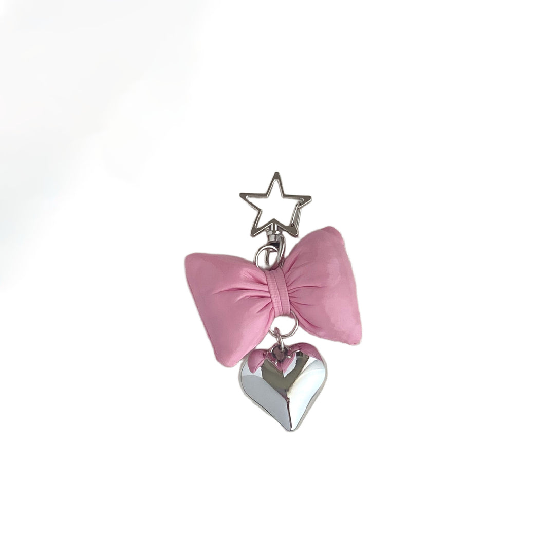 Bow-Shaped Charm Keychain Stornfield