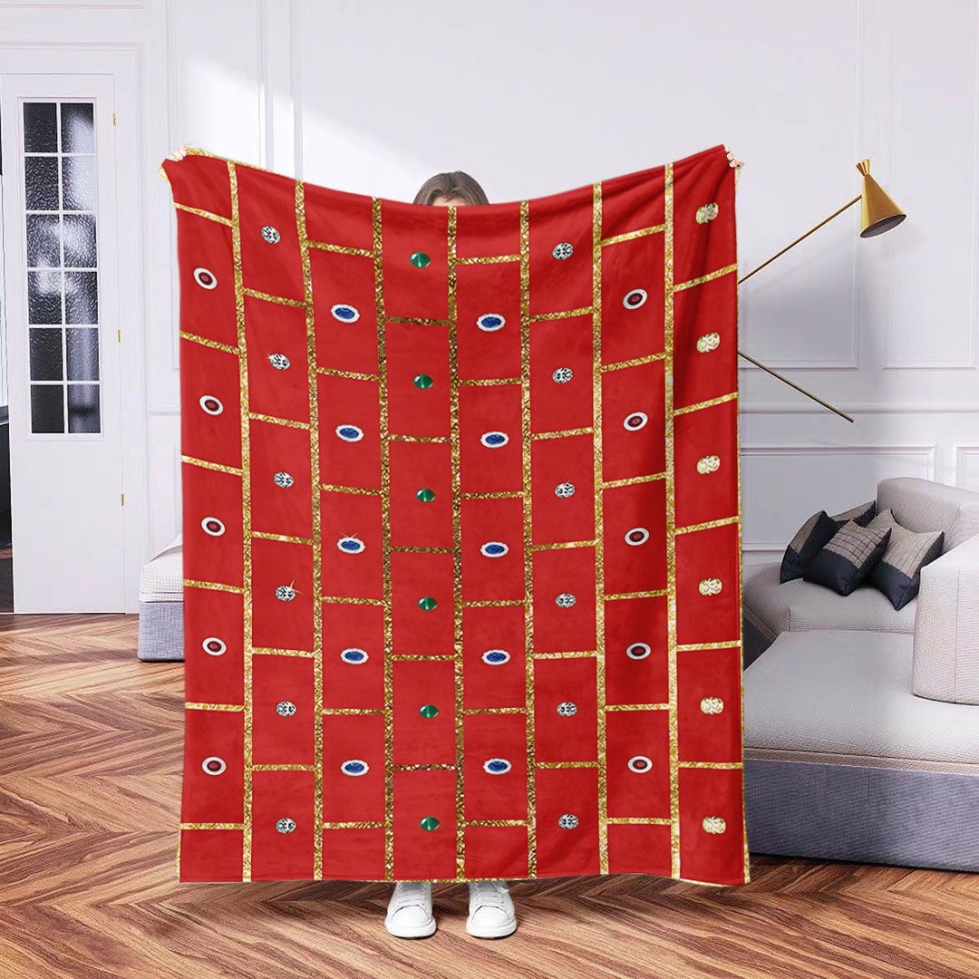 Decorative Traditional Patterned Throw Blanket