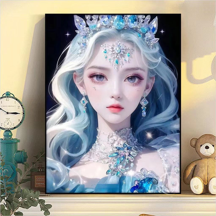 Fantasy Character Portrait Canvas Art Print Stornfield