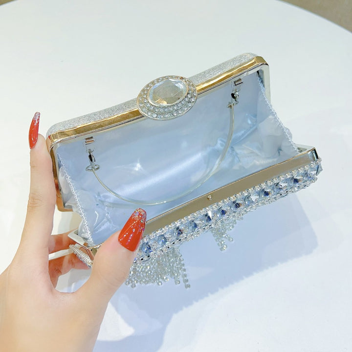 Beaded Crystal Evening Clutch