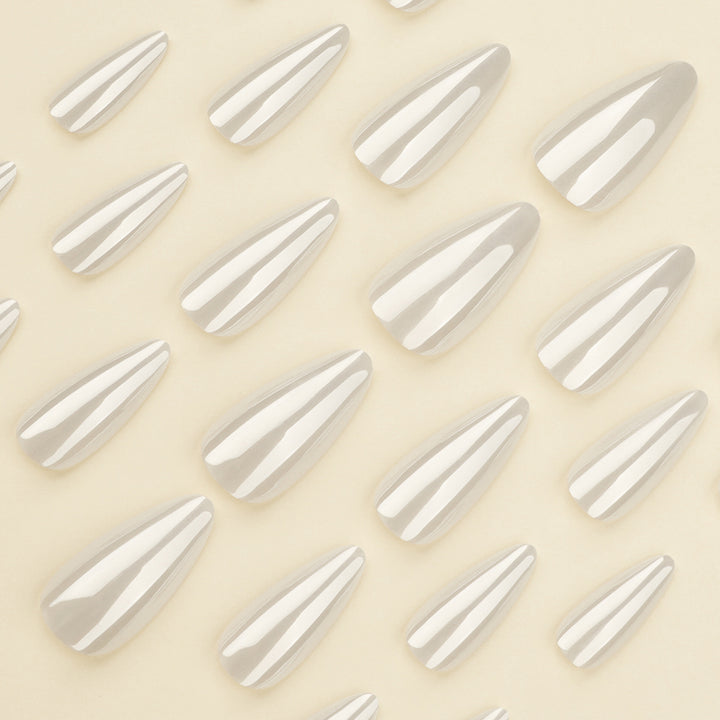 Glossy Elegant Stiletto Press-On Nails