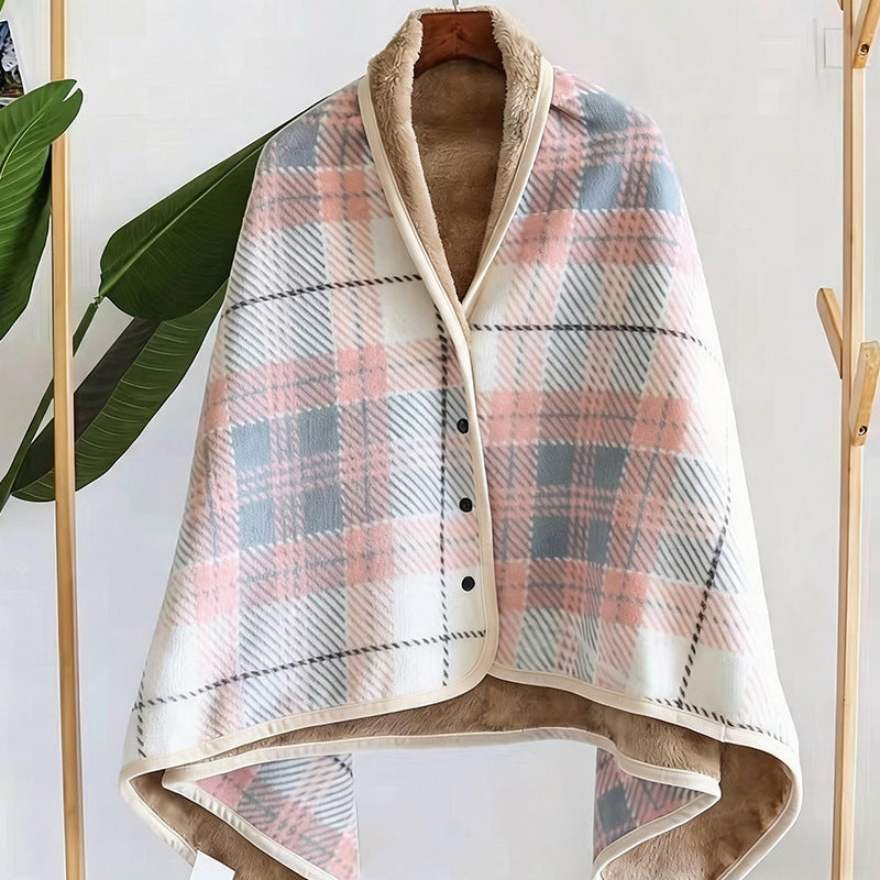 Ladies elegant warmkeeping poncho blanket Stornfield