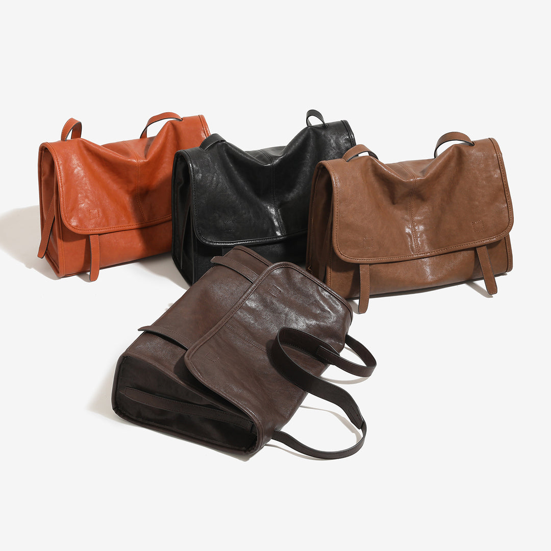 Stylish Soft Leather Crossbody Bag