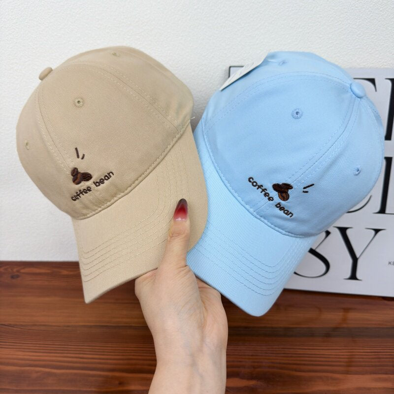 Women's Embroidered Coffee Bean Baseball Cap Stornfield