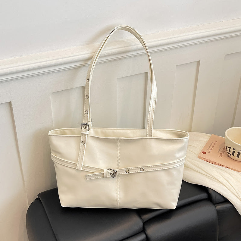 Stylish Patent Leather Tote Bag