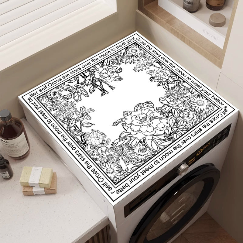 Decorative Laundry Counter Mat