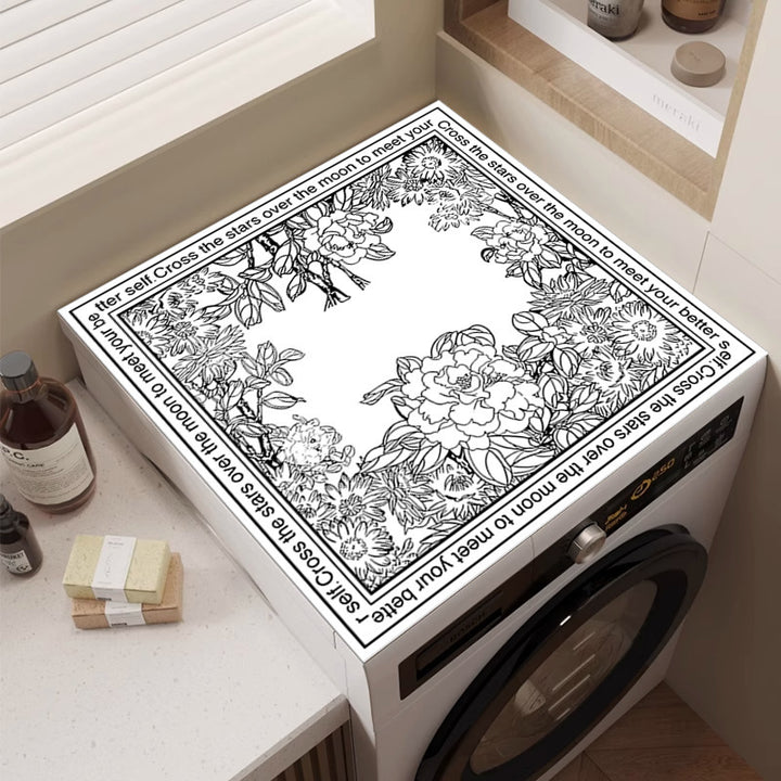 Decorative Laundry Counter Mat