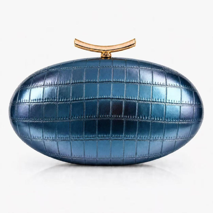 Elegant Crocodile Pattern Clutch