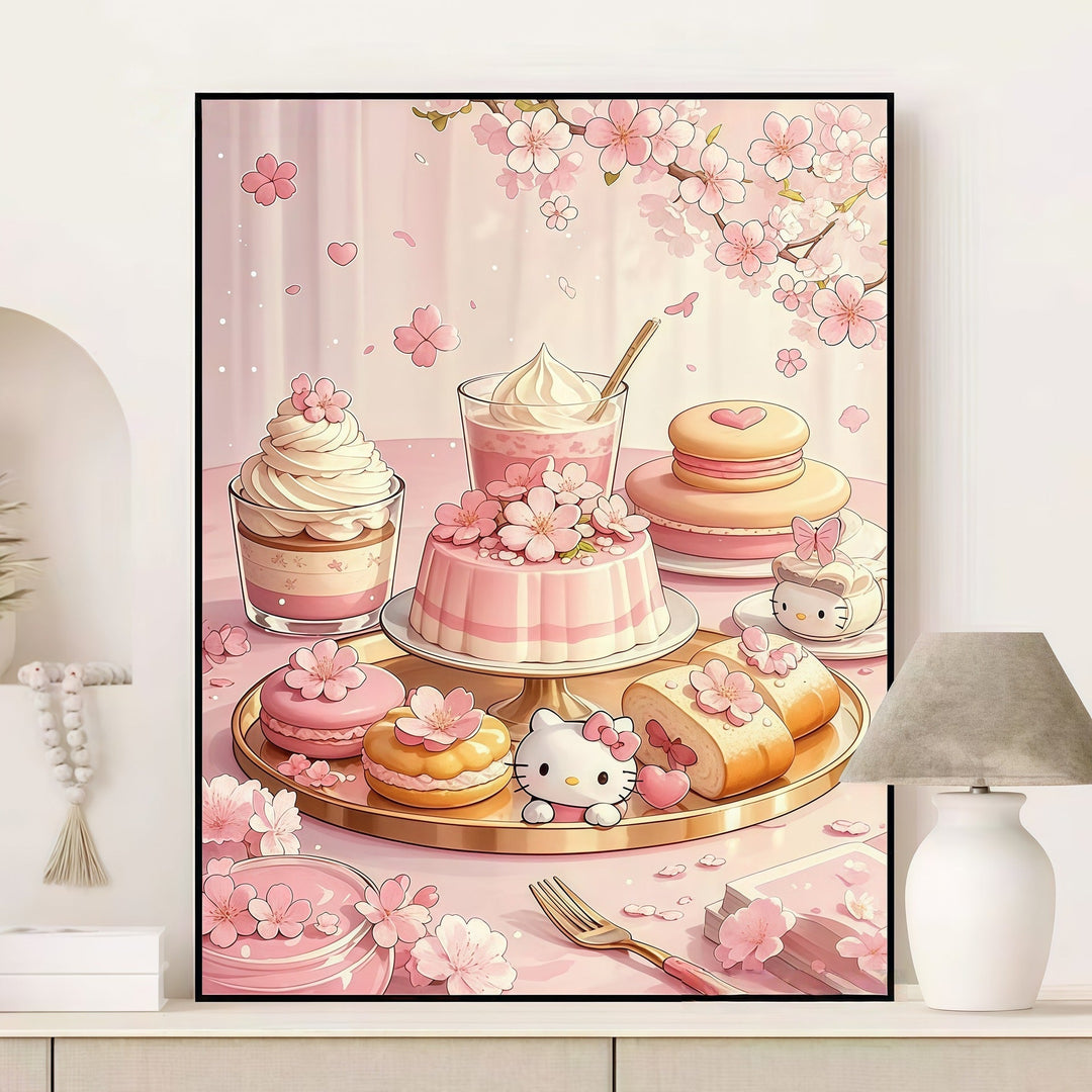 Fruity Dessert-Themed Canvas Art Print Stornfield