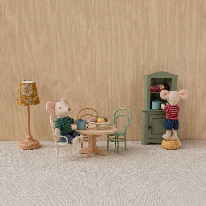 Handmade Organic Cotton Mouse Doll Pair
