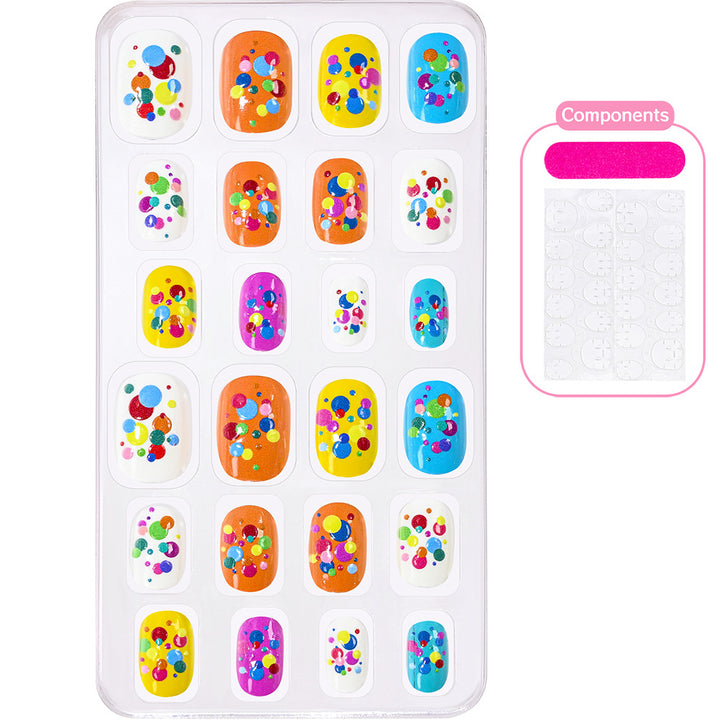 Creative Cartoon-Themed Press-On Nail Collection Stornfield