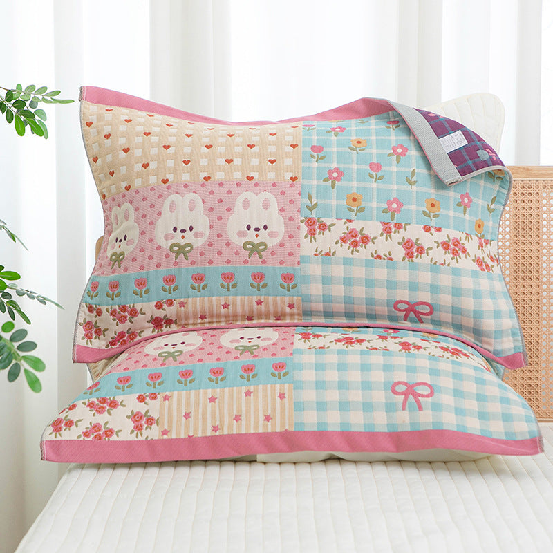 Women's cushion covers with cheerful patchwork design Stornfield