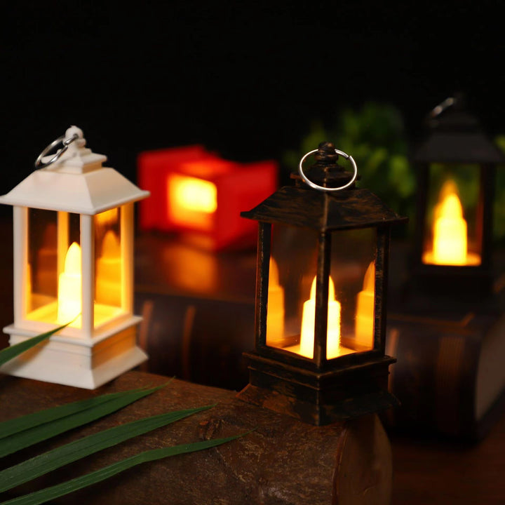 Compact LED Flicker Lantern Keychain and Tabletop Accent Stornfield