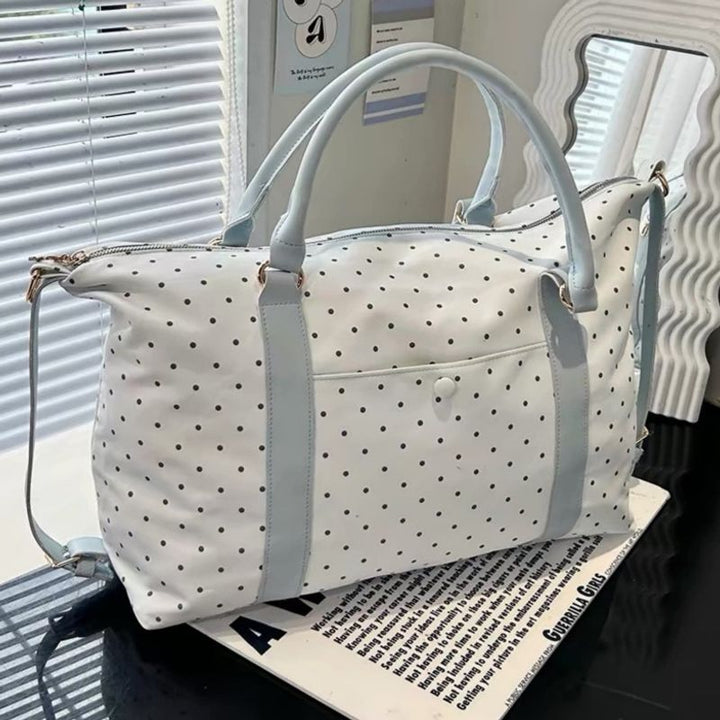 Women's Polka Dot Travel Duffel Bag Stornfield