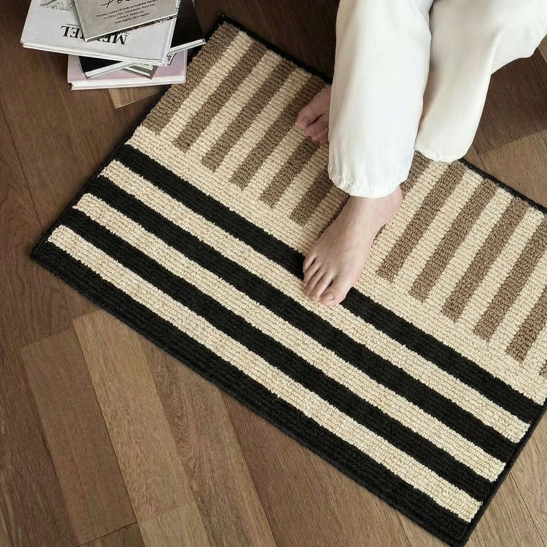 Modern Soft Textured Bath Mat