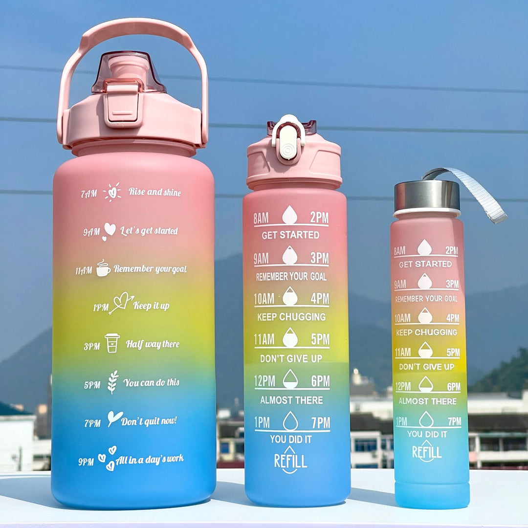 Unisex Motivating Water Bottle with Time Markings Stornfield