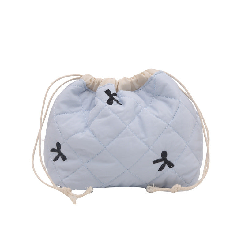 Quilted Drawstring Pouch Stornfield