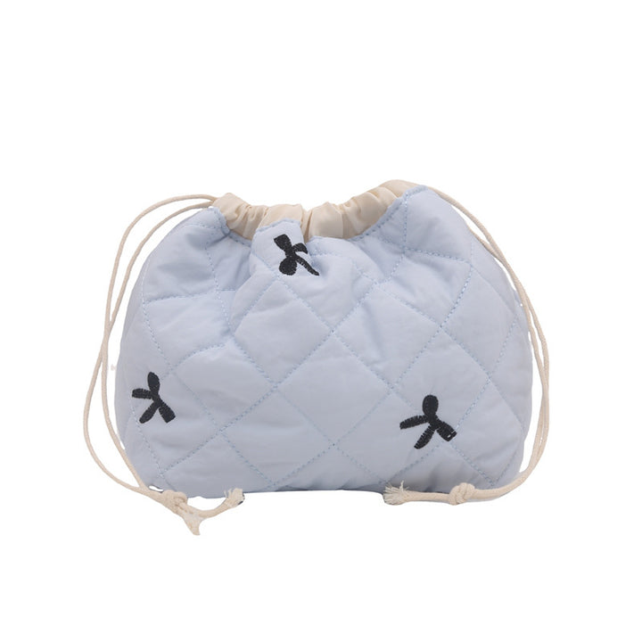 Quilted Drawstring Pouch Stornfield