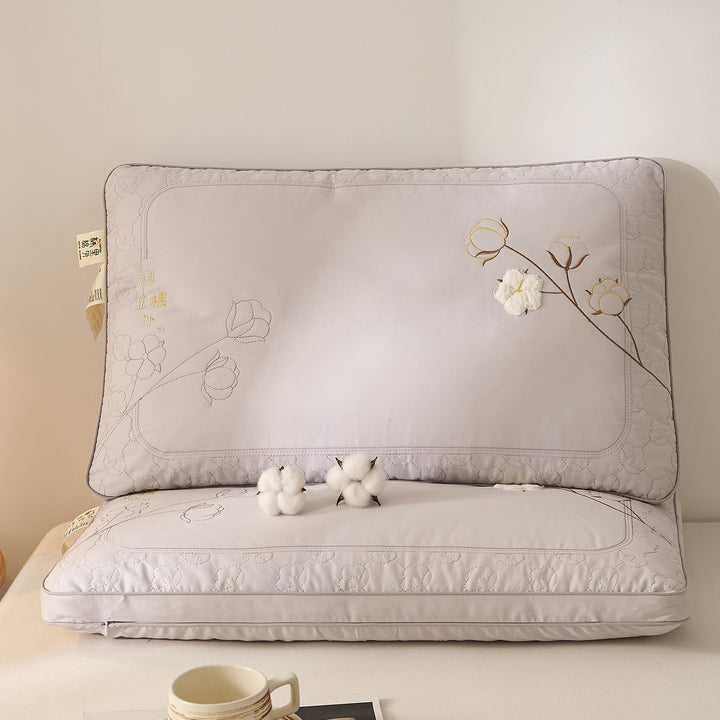Premium Cotton Pillow Mattress Protector Stornfield
