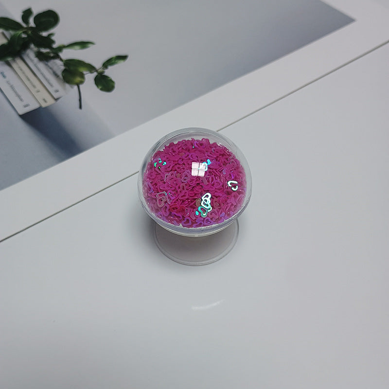Glitter Heart-Shaped Phone Stand Stornfield