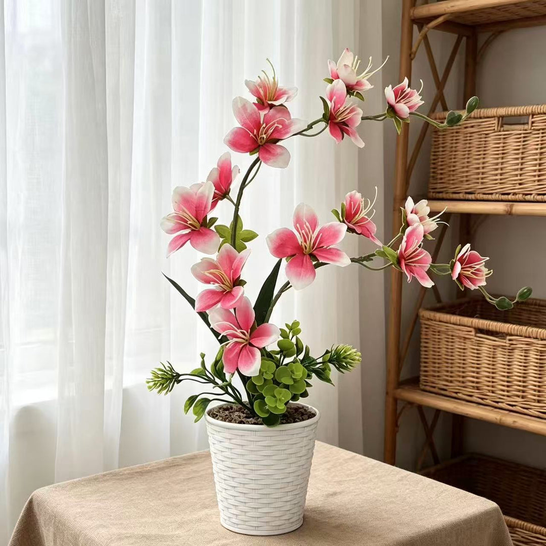 Elegant Artificial Floral Arrangement for Indoor Display