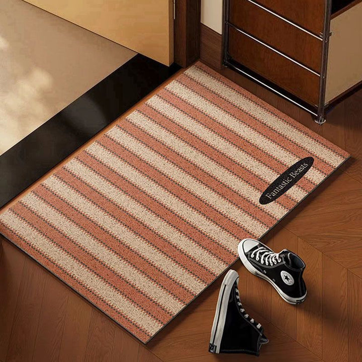 Decorative Striped Entrance Mat
