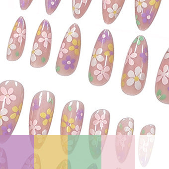 Floral Art Acrylic Nail Enhancements Stornfield 1789915225