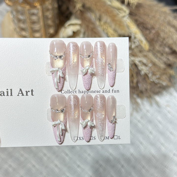 Elegant Stiletto Nail Art Extensions Stornfield