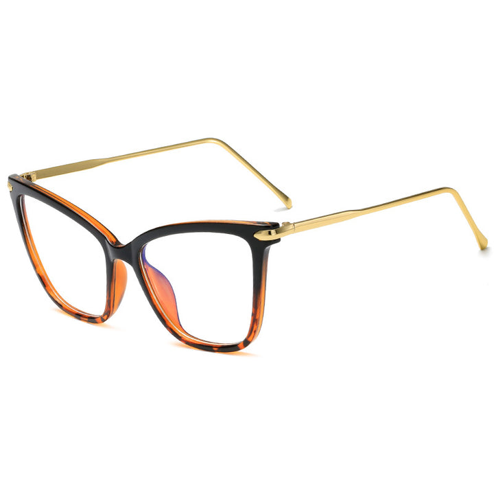 Women Cat-Eye Glasses with filigree Metal Frame Stornfield