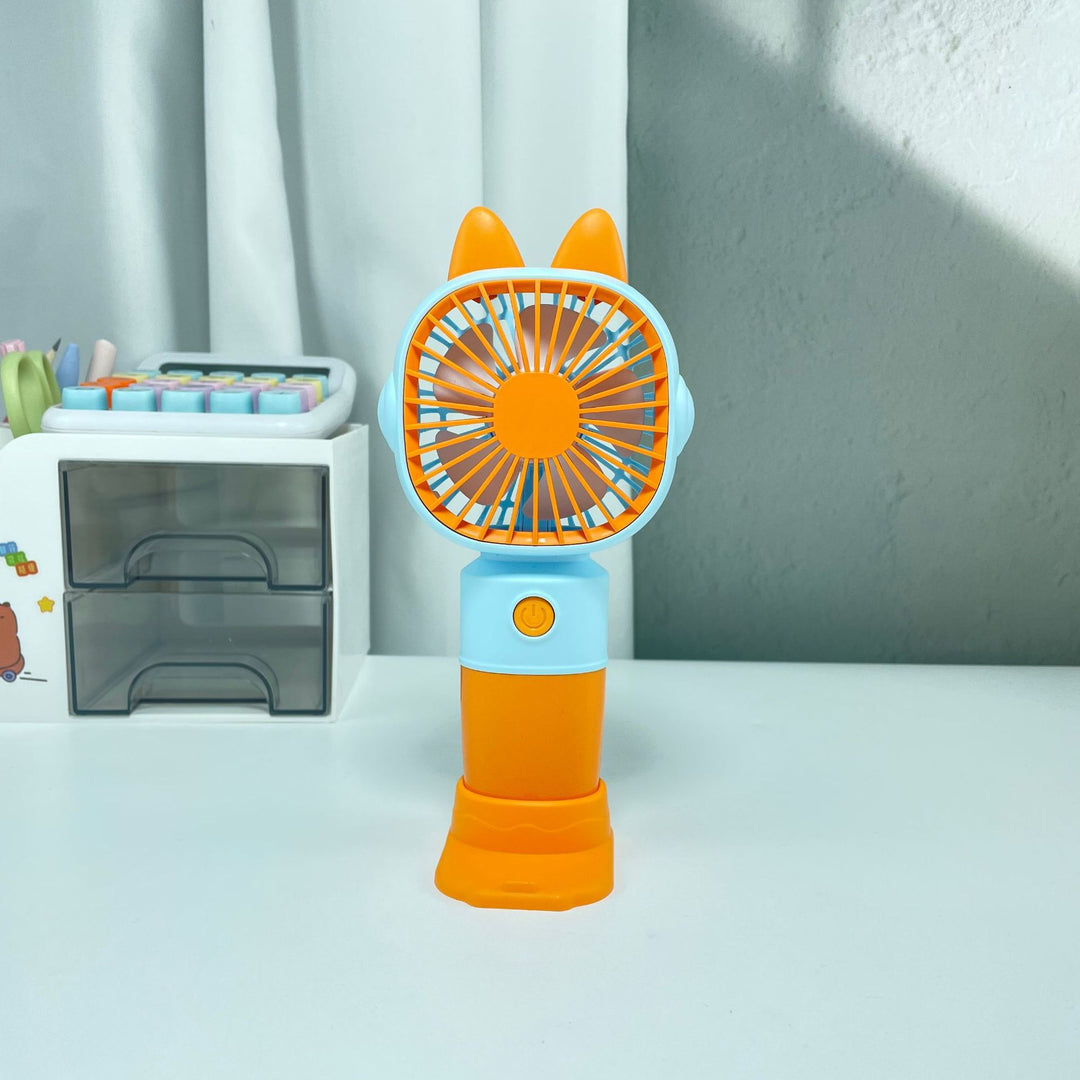 Women Portable Hand Fan with Cat Ears and USB Connection Stornfield