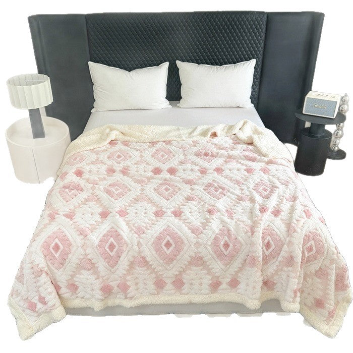 Luxurious Plush Fleece Throw Blanket