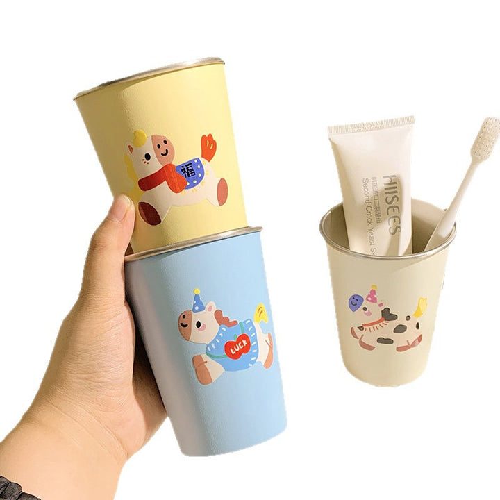 Toothbrush holder with cheerful animal design Stornfield