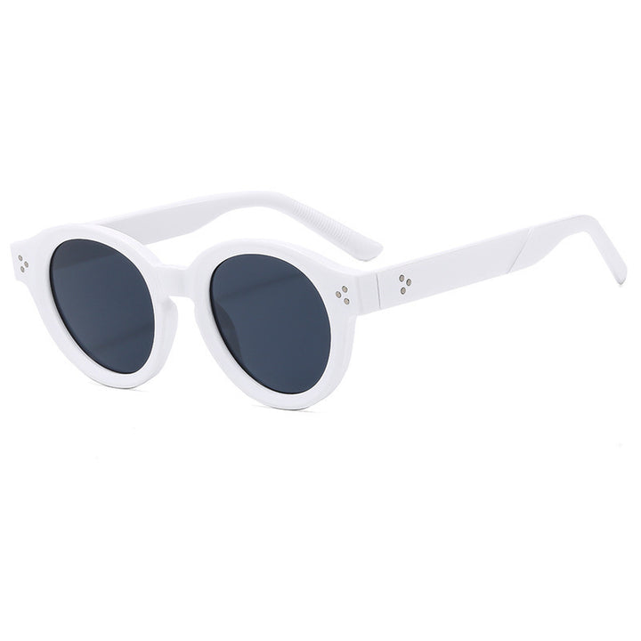 Ladies' fashionable sunglasses with clear and structured frame Stornfield