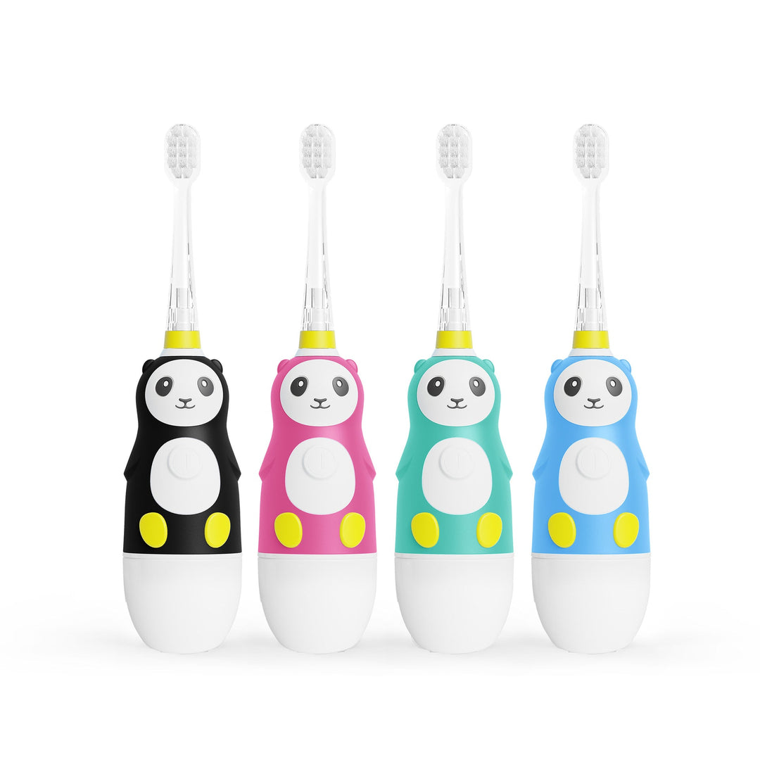 Electric Panda-Themed Toothbrush Set Stornfield
