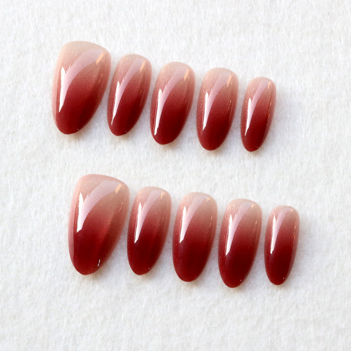 Gradient Press-On Nail Set