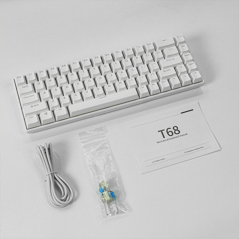 Compact RGB Mechanical Keyboard with Customizable Keys Stornfield
