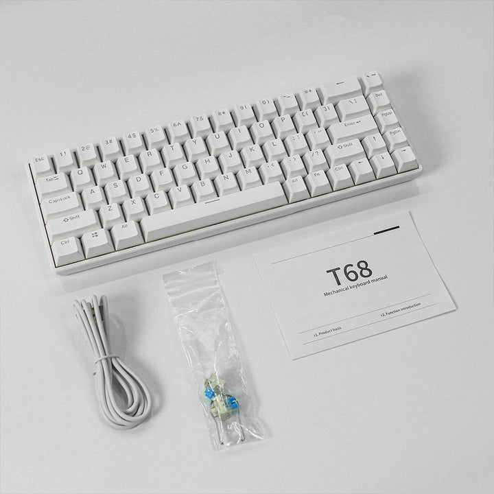 Compact RGB Mechanical Keyboard with Customizable Keys Stornfield