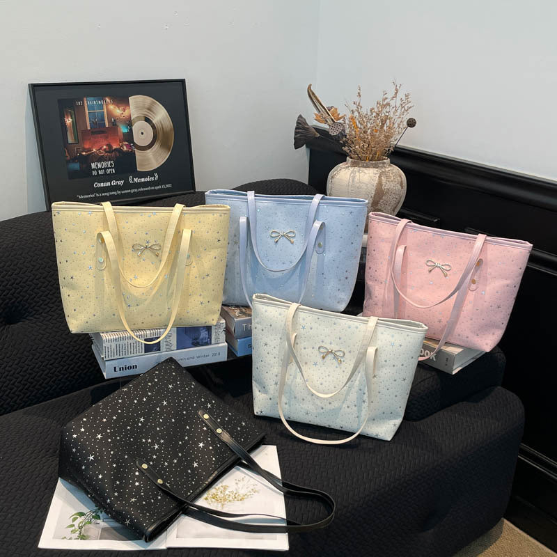WoStylish Star-Embellished Tote Bag Stornfield