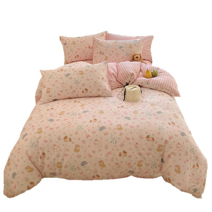 Cartoon-Themed Cozy Comforter Set