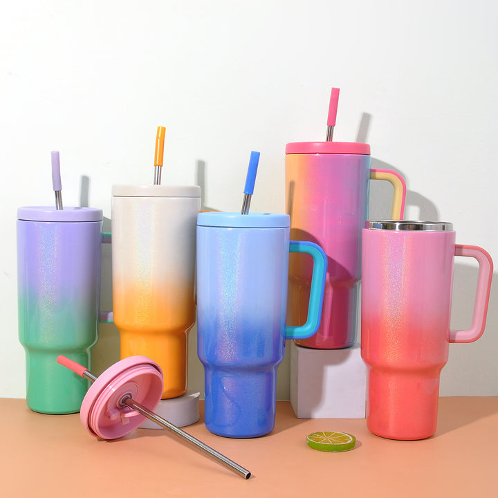 Women High-Quality Insulated Cup with Integrated Straw Stornfield